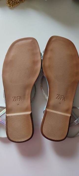 Sandalias Zara niña 36 multicolor
