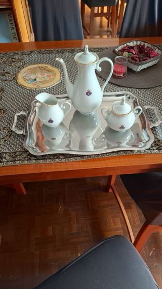 Juego porcelana café vintage