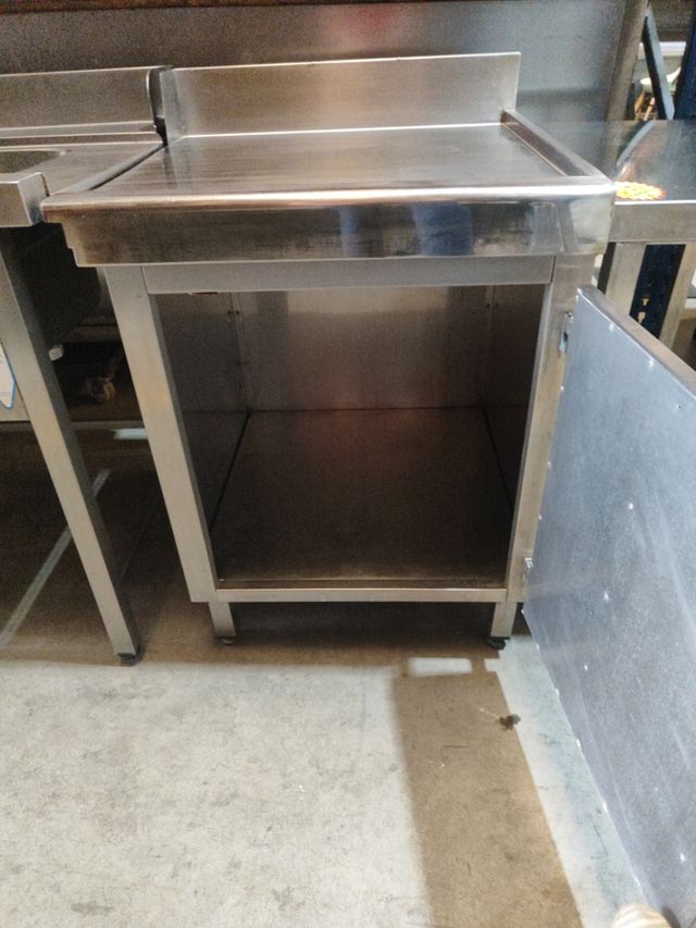 Mueble acero inoxidable cocina
