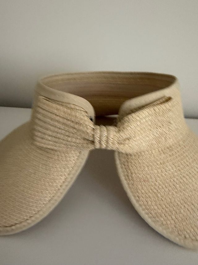 Visera beige - protección solar