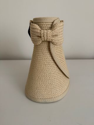 Visera beige - protección solar