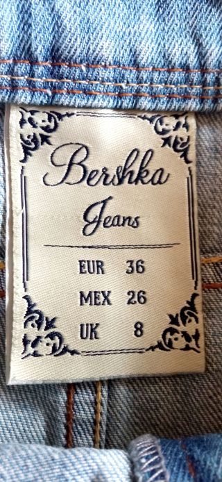 Minifalda vaquera azul - Talla S