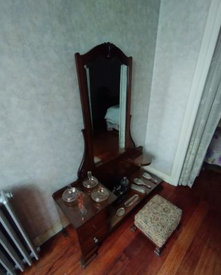 Dormitorio años 50: Armario, Tocador,Cama Mesitas