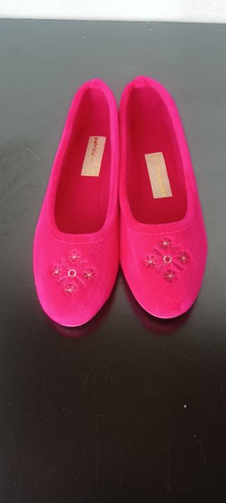Zapatillas Dulcia rosa - Talla única