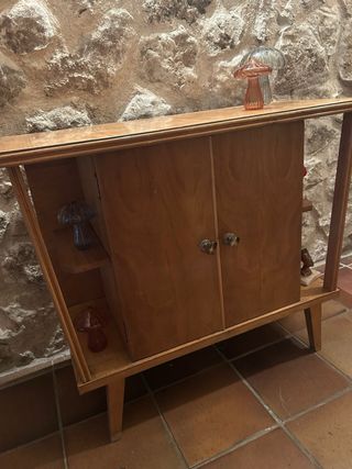 MUEBLE VINTAGE MADERA AÑOS 50