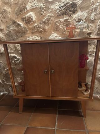 MUEBLE VINTAGE MADERA AÑOS 50