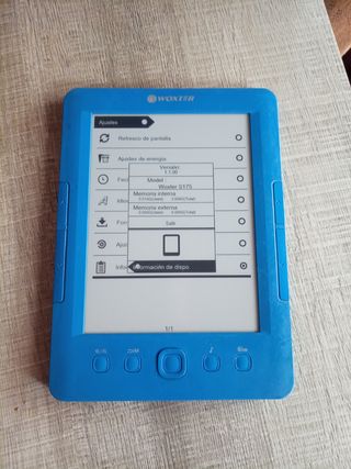 Woxter Scriba 17S E-book 6" Azul