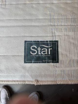 Somier Star 135cm - Madera y Metal
