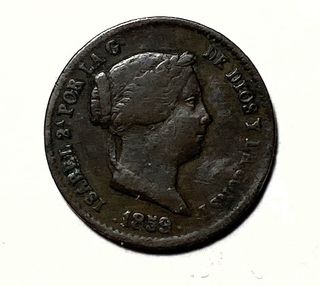 3 Monedas Isabel II - España