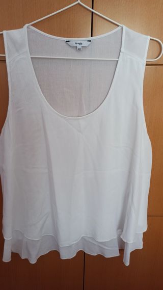 Camisola blanca Fórmula Joven talla 42