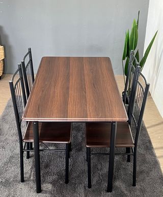 Oferta: mesa + sillas bar - nuevo