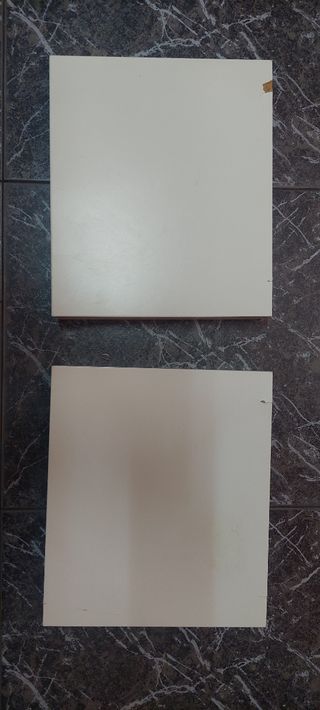 2 Estanterías IKEA blancas