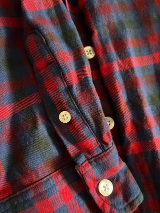 Camisa Solera cuadros rojo-azul XXL