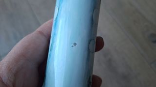 Pipa bici Natale dipinta a mano