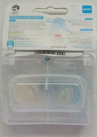 Chupetes MAM 0-2m + Estuche