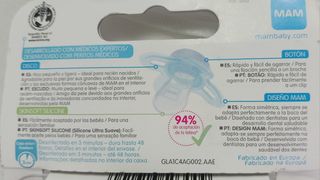 Chupetes MAM 0-2m + Estuche