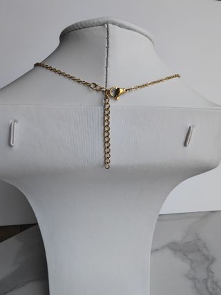 Collar 'Mamá te quiero' - Acero dorado