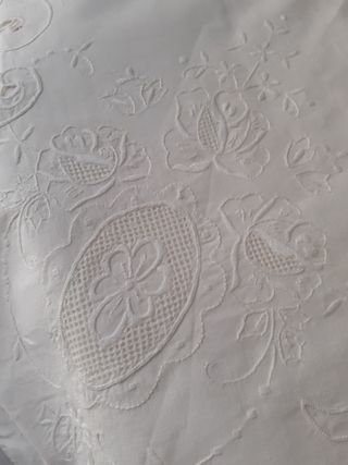 Lenzuolo Antico+ federe in Cotone bianco