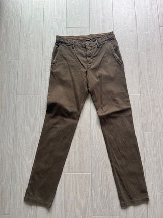 Pantalón marrón Massimo Dutti