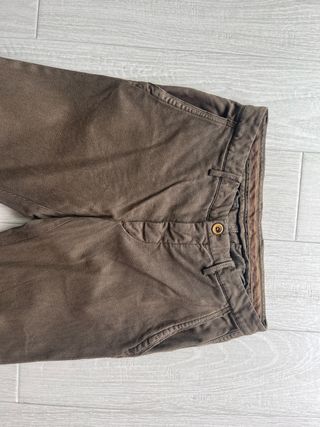 Pantalón marrón Massimo Dutti