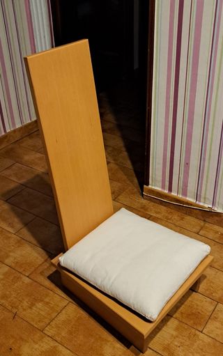 Silla meditación madera - Futón