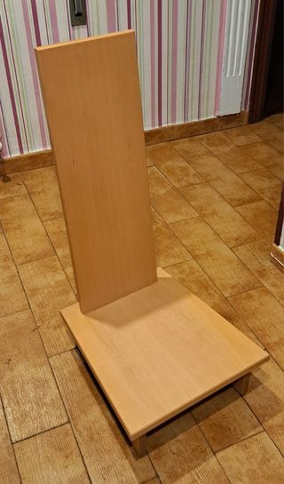 Silla meditación madera - Futón