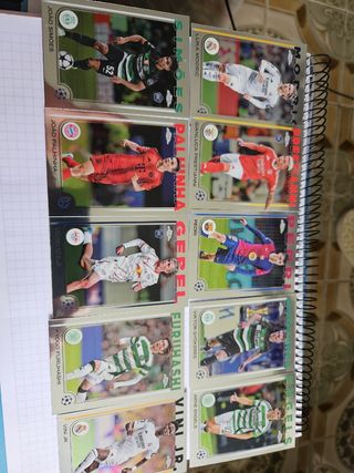 Cromos fútbol Champions League