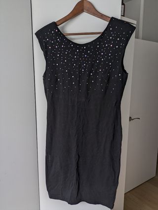 Vestido negro HyM fiesta