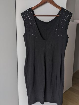 Vestido negro HyM fiesta