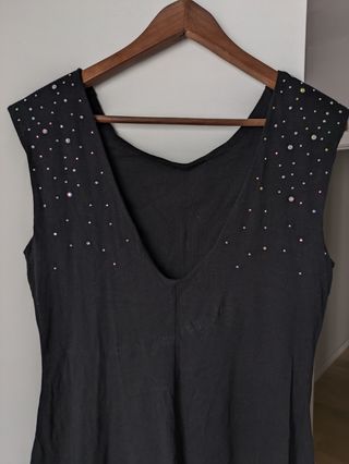 Vestido negro HyM fiesta
