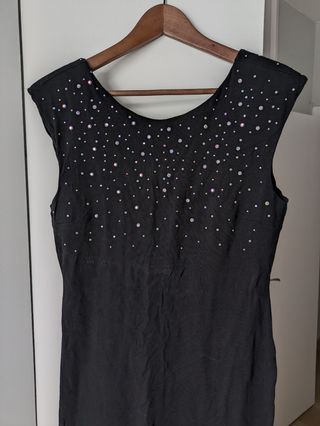 Vestido negro HyM fiesta