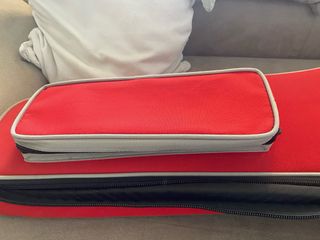 Funda guitarra roja + correa