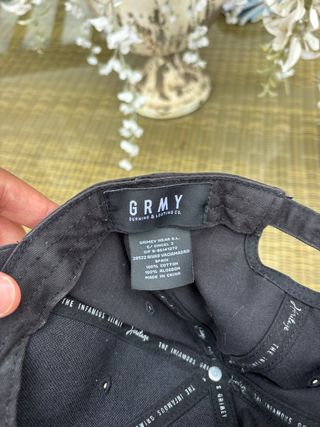 Gorra negra Grimey