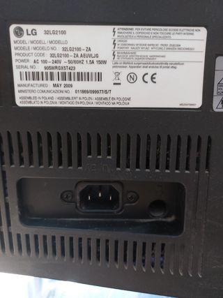 TV LG 32" 32LG2100