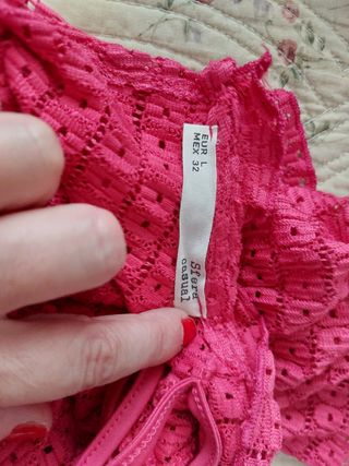 Vestido Sfera rosa - Talla M