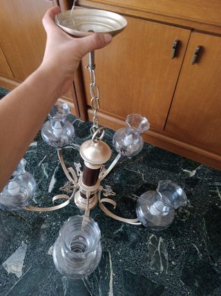 Lámpara vintage 5 luces - Moderna