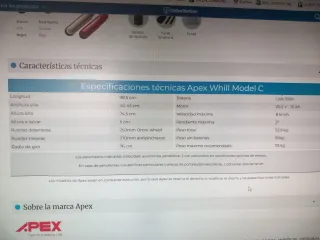 WHILL Modelo C2: Silla Eléctrica Transportable