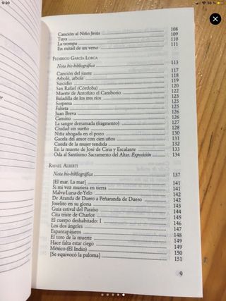 Antologia del grupo poetico de 1927