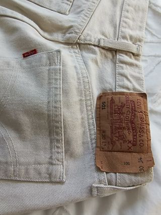 Levi's 501 Beige W30/L34 - Vaqueros Hombre