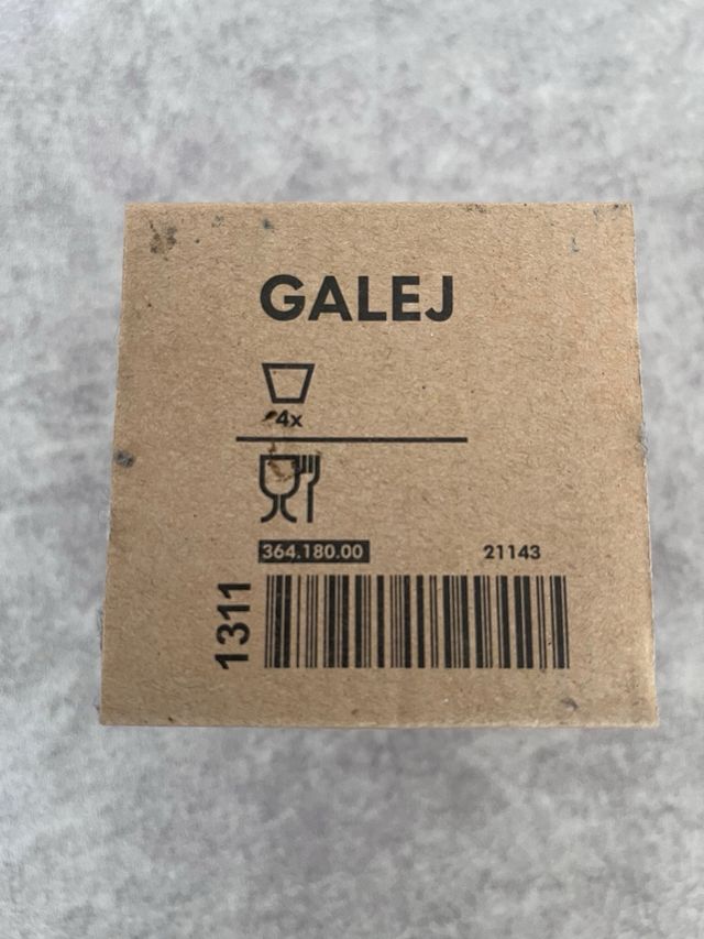 IKEA Galej portavela de vidrio