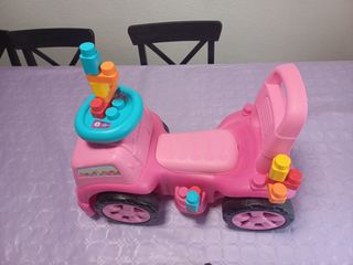 Correpasillos camión rosa