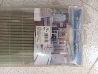 Cortina bambú verde 92x183cm