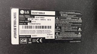 LG 55" TV 4K UHD Smart TV