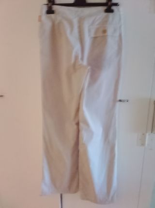 Pantaloni Fiorucci beige vintage Modello cargo