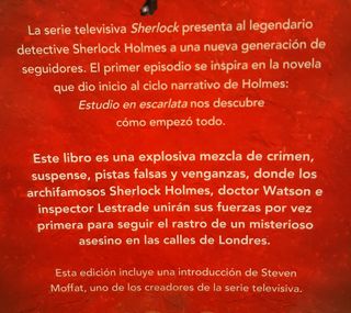 Lote/pack novelas negras Sherlock Holmes