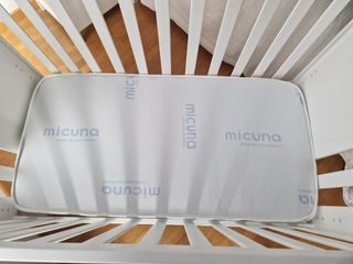 Cuna bebé marca Micuna blanca 60x120