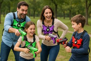 Kit láser infantil: 3 pistolas