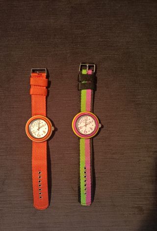 2 relojes deportivos de pulsera