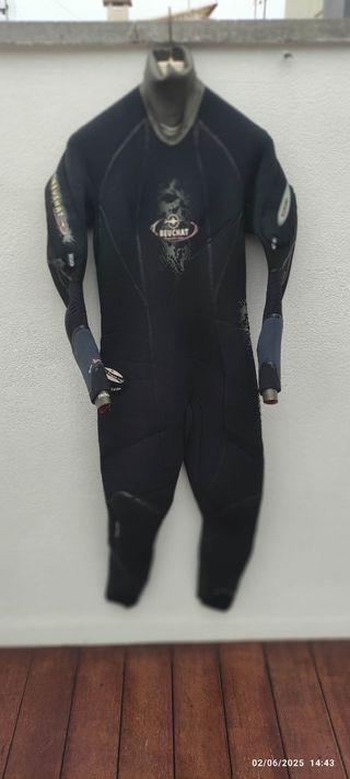 Traje neopreno Semiseco BEUCHAT mujer M