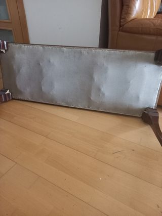 Banqueta Tipo Luis XV Antigua-Tela terciopelo